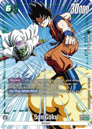 Image of Son Goku - FB03-064 (Alternate Art) (FB03-064) - Raging Roar Holofoil