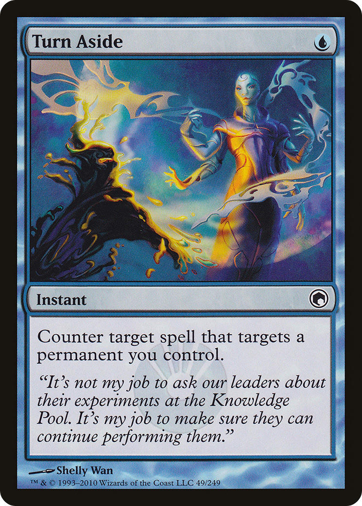 Image of Turn Aside (SOM-049) - Scars of Mirrodin Foil