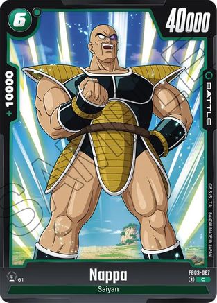 Image of Nappa (FB03-067) - Raging Roar