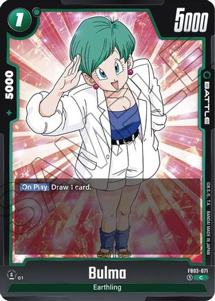 Image of Bulma - FB03-071 (FB03-071) - Raging Roar