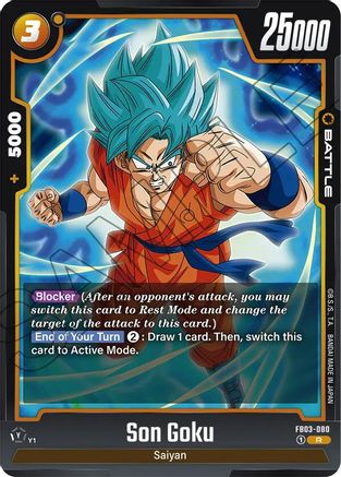 Image of Son Goku - FB03-080 (FB03-080) - Raging Roar Holofoil