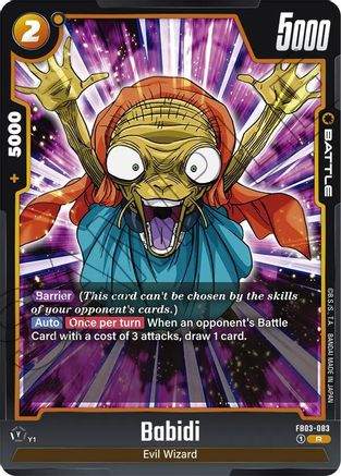 Image of Babidi - FB03-083 (FB03-083) - Raging Roar Holofoil