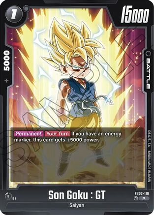 Image of Son Goku : GT - FB03-110 (FB03-110) - Raging Roar Holofoil