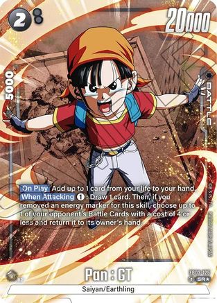 Image of Pan : GT - FB03-125 (Alternate Art) (FB03-125) - Raging Roar Holofoil