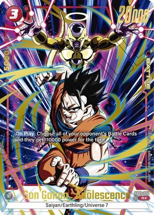 Image of Son Gohan : Adolescence (Alternate Art) (FB01-016) - Awakened Pulse Alternate Art Reprints Holofoil
