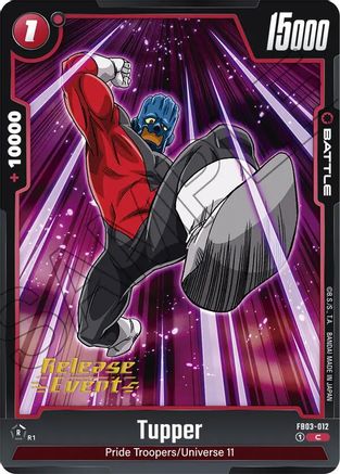Image of Tupper (FB03-012) - Raging Roar Release Event Cards