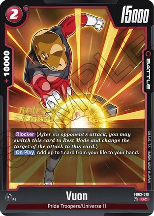 Image of Vuon (FB03-019) - Raging Roar Release Event Cards