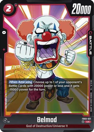 Image of Belmod (FB03-021) - Raging Roar Release Event Cards