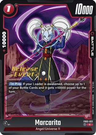 Image of Marcarita (FB03-022) - Raging Roar Release Event Cards
