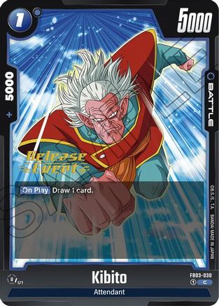 Image of Kibito (FB03-030) - Raging Roar Release Event Cards