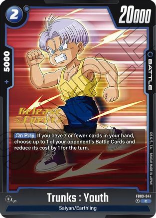 Image of Trunks : Youth (FB03-041) - Raging Roar Release Event Cards