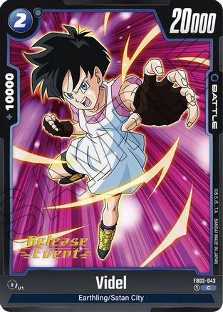 Image of Videl - FB03-043 (FB03-043) - Raging Roar Release Event Cards