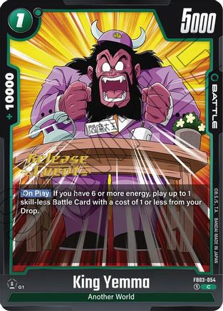 Image of King Yemma (FB03-054) - Raging Roar Release Event Cards