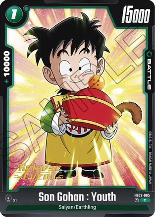Image of Son Gohan : Youth - FB03-065 (FB03-065) - Raging Roar Release Event Cards