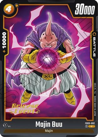 Image of Majin Buu - FB03-092 (FB03-092) - Raging Roar Release Event Cards