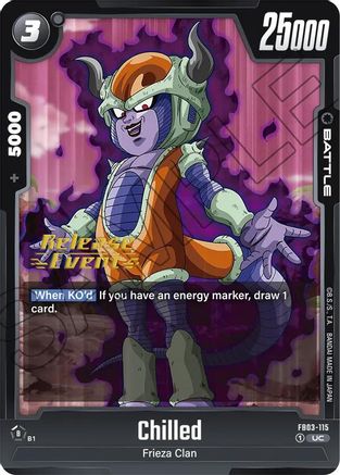 Image of Chilled (FB03-115) - Raging Roar Release Event Cards