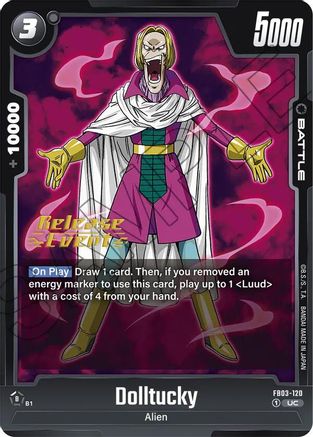 Image of Dolltucky (FB03-120) - Raging Roar Release Event Cards