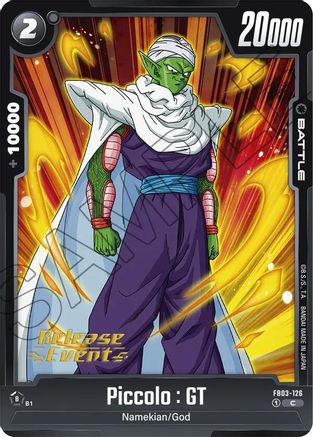 Image of Piccolo : GT (FB03-126) - Raging Roar Release Event Cards