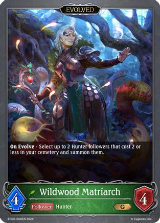 Image of Wildwood Matriarch (Evolved) (BP06-006EN) - BP06 Paragons of the Colosseum