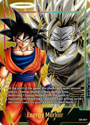 Image of Energy Marker (E03-02) (Gold) (E03-02) - Fusion World Energy Markers Holofoil