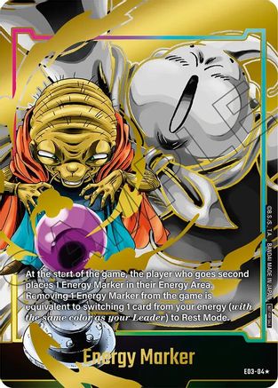Image of Energy Marker (E03-04) (Gold) (E03-04) - Fusion World Energy Markers Holofoil