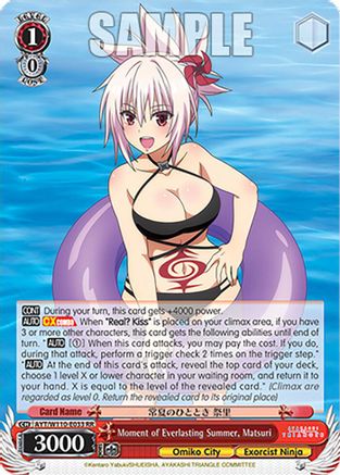 Image of Moment of Everlasting Summer, Matsuri (AYT/W110-E033 RR) - Ayakashi Triangle