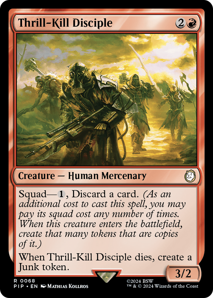 Image of Thrill-Kill Disciple (PIP-068) - Fallout Foil