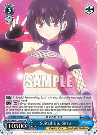 Image of Suited Up, Suzu (AYT/W110-E078 R) - Ayakashi Triangle