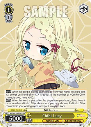 Image of Chibi Lucy (Foil) (AYT/W110-E102S PR) - Ayakashi Triangle