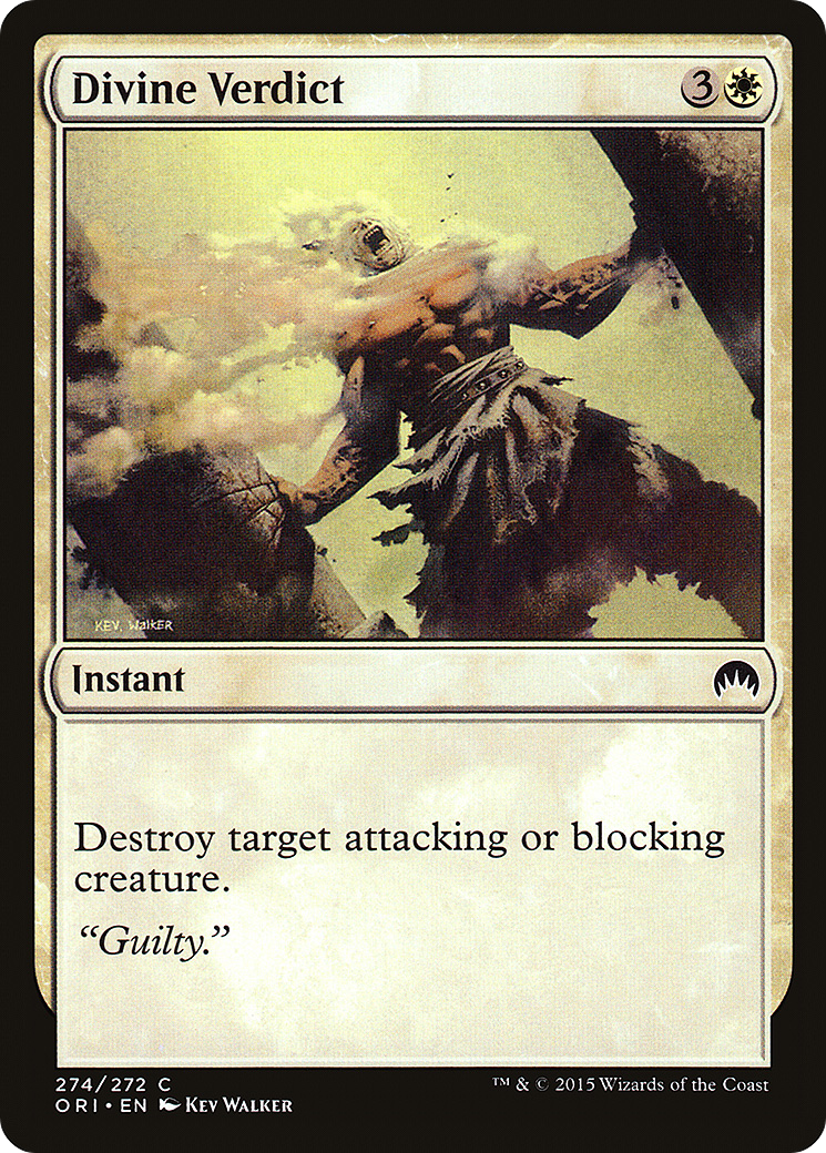 Image of Divine Verdict (ORI-274) - Magic Origins
