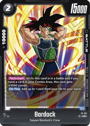Image of Bardock - FP-021 (FP-021) - Fusion World Promotion Cards and Packs