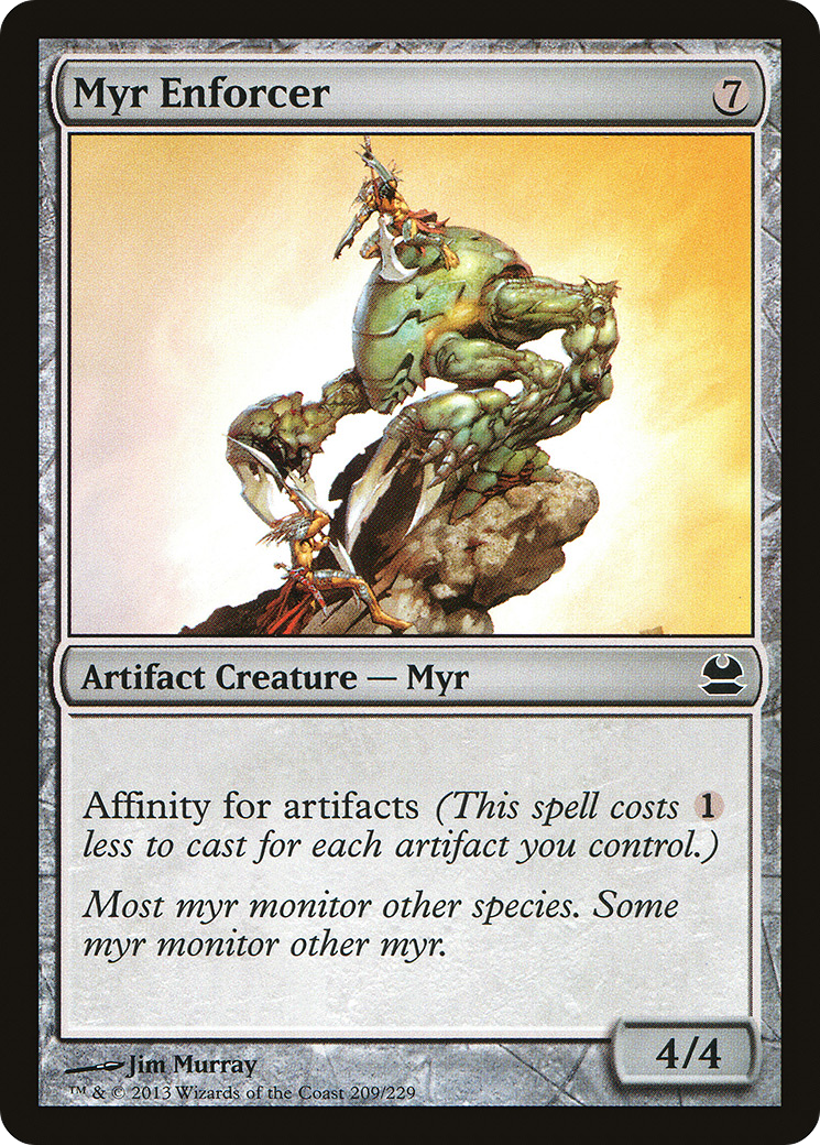 Image of Myr Enforcer (MMA-209) - Modern Masters