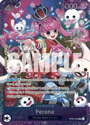 Image of Perona (Treasure Cup 2024) (OP06-093) - One Piece Promotion Cards Foil