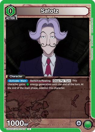 Image of Satotz (UE02ST/HTR-1-079) - UE02ST HUNTER X HUNTER Starter Deck