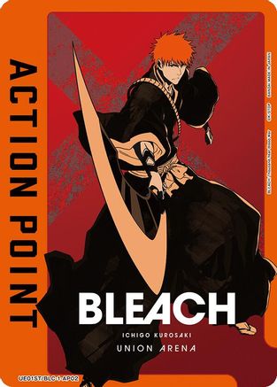 Image of Action Point Card (AP02) (Ichigo Kurosaki) (UE01ST/BLC-1-AP02) - UE01ST BLEACH ThousandYear Blood War Starter Deck