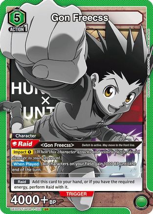 Image of Gon Freecss (102) (UE02ST/HTR-1-102) - UE02ST HUNTER X HUNTER Starter Deck Foil