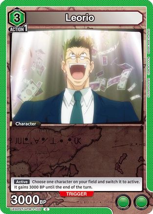 Image of Leorio (105) (UE02ST/HTR-1-105) - UE02ST HUNTER X HUNTER Starter Deck