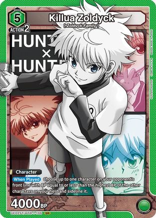 Image of Killua Zoldyck (106) (UE02ST/HTR-1-106) - UE02ST HUNTER X HUNTER Starter Deck Foil