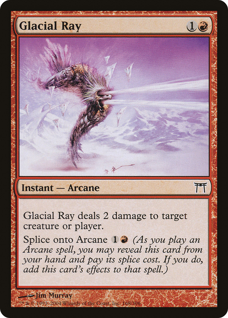 Image of Glacial Ray (CHK-168) - Champions of Kamigawa