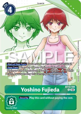 Image of Yoshino Fujieda (Premium Heroines Set) (BT13-100) - Versus Royal Knights Foil