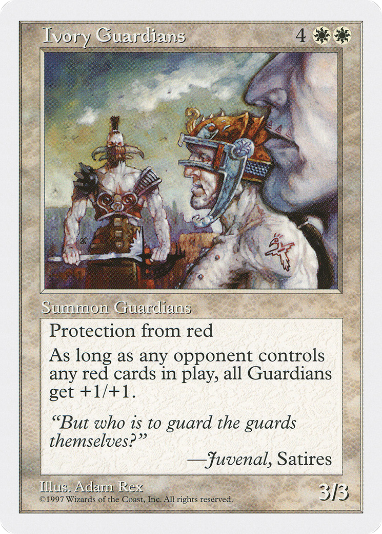 Image of Ivory Guardians (5ED-) - Fifth Edition