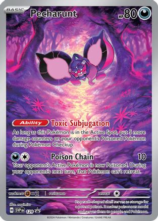 Image of Pecharunt 129  - Holofoil SV Scarlet & Violet Promo Cards - Promo