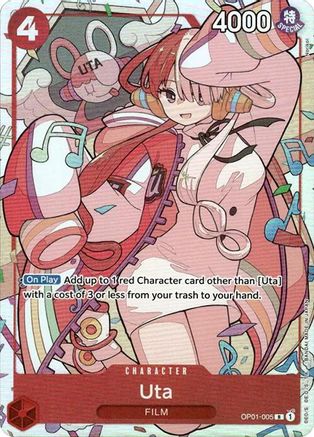 Image of Uta - OP01-005 (Premium Card Collection -Uta-) (OP01-005) - One Piece Promotion Cards Foil