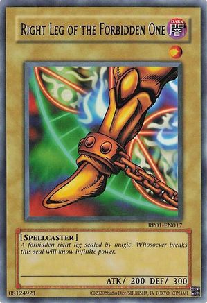 Image of Right Leg of the Forbidden One (RP01-EN017) - Retro Pack (2020 Date Reprint) Unlimited