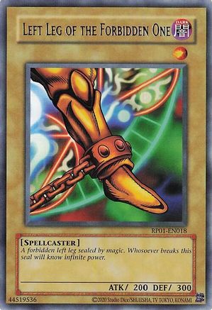 Image of Left Leg of the Forbidden One (RP01-EN018) - Retro Pack (2020 Date Reprint) Unlimited