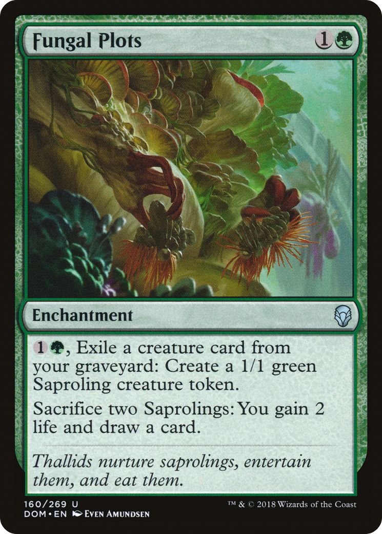 Image of Fungal Plots (DOM-160) - Dominaria