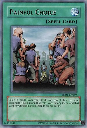 Image of Painful Choice (RP01-EN059) - Retro Pack (2020 Date Reprint) Unlimited
