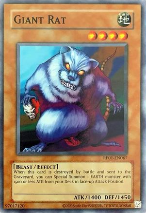 Image of Giant Rat (RP01-EN067) - Retro Pack (2020 Date Reprint) Unlimited