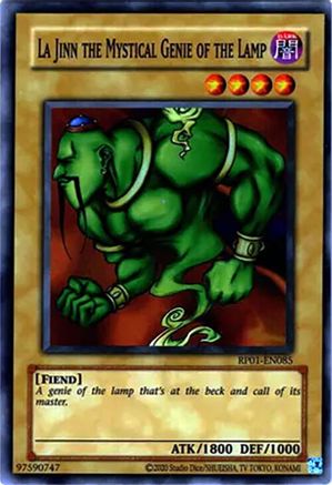Image of La Jinn the Mystical Genie of the Lamp (RP01-EN085) - Retro Pack (2020 Date Reprint) Unlimited