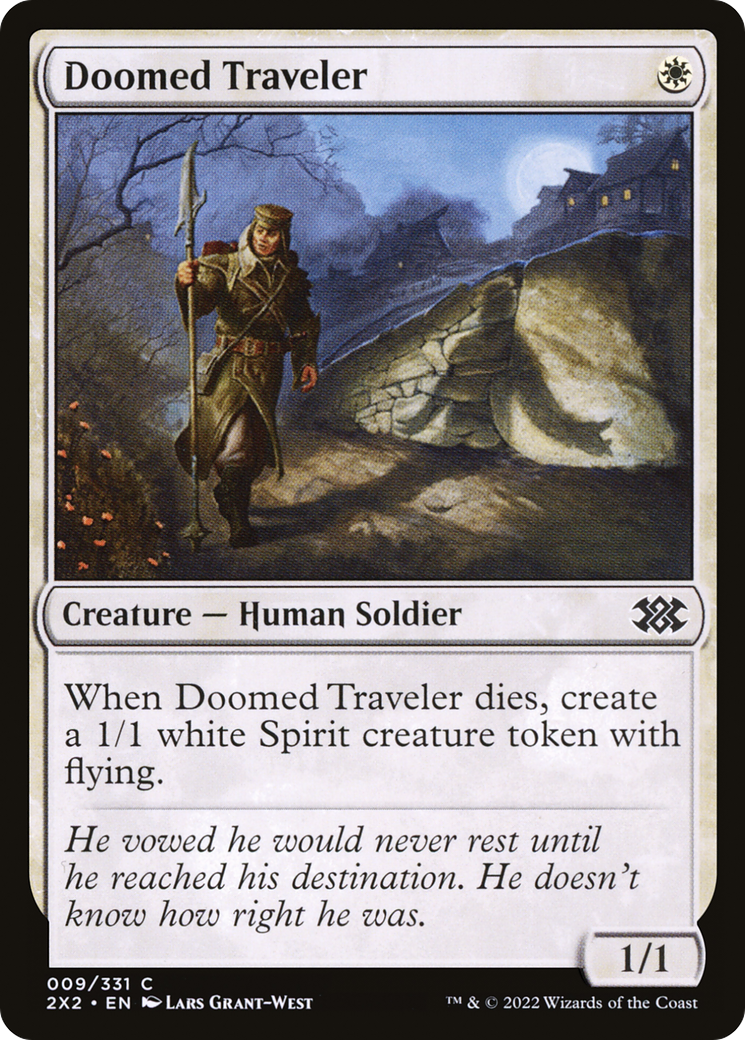 Image of Doomed Traveler (2X2-009) - Double Masters 2022 Foil